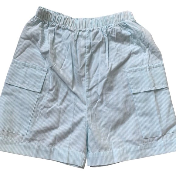 Castles & Crowns 6 NWOT blue striped cargo shorts Easter church spring summer - Picture 4 of 4